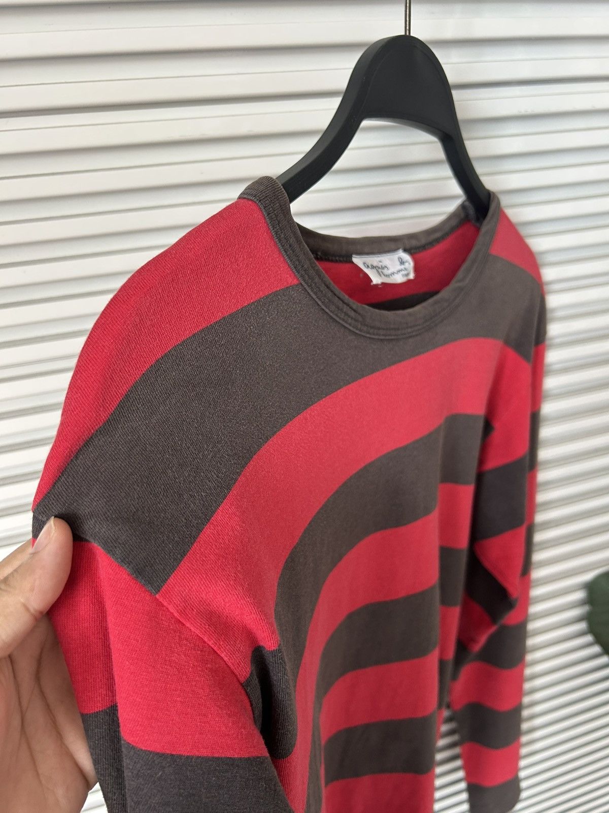 agnes b. Agnes.B Mohawk Stripe Long Size US S / EU 44-46 / 1 - 12 Thumbnail