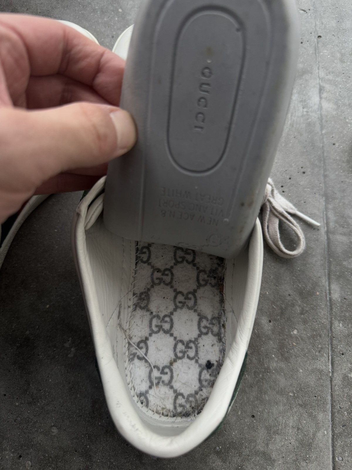 Designer × Gucci Gucci Ace Snake Sneakers Size US 10 / EU 43 - 8 Thumbnail