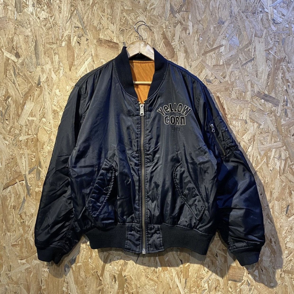 Vintage × YELLOW CORN VINTAGE‼️Yellow Corn Tokyo Bomber Racing Jacket Size US L / EU 52-54 / 3 - 2 Thumbnail