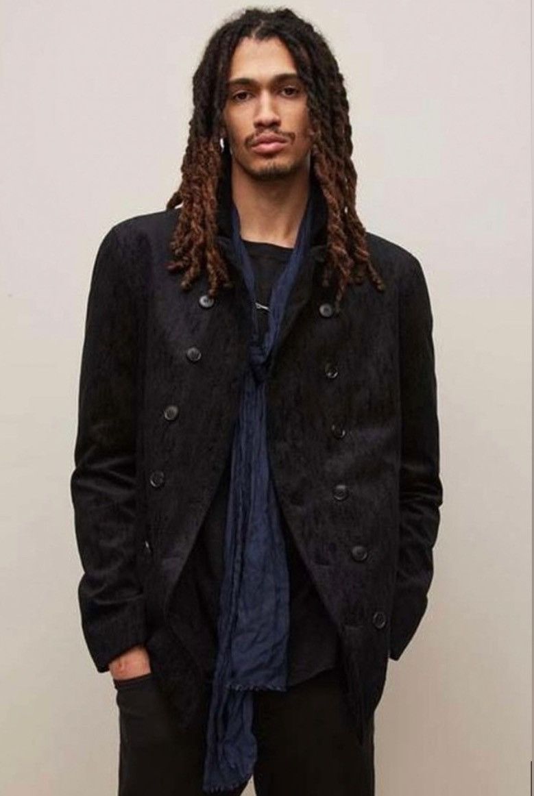 John Varvatos Slim Fit Double breasted Cutaway Jacket. 52 Size US L / EU 52-54 / 3 - 1 Thumbnail