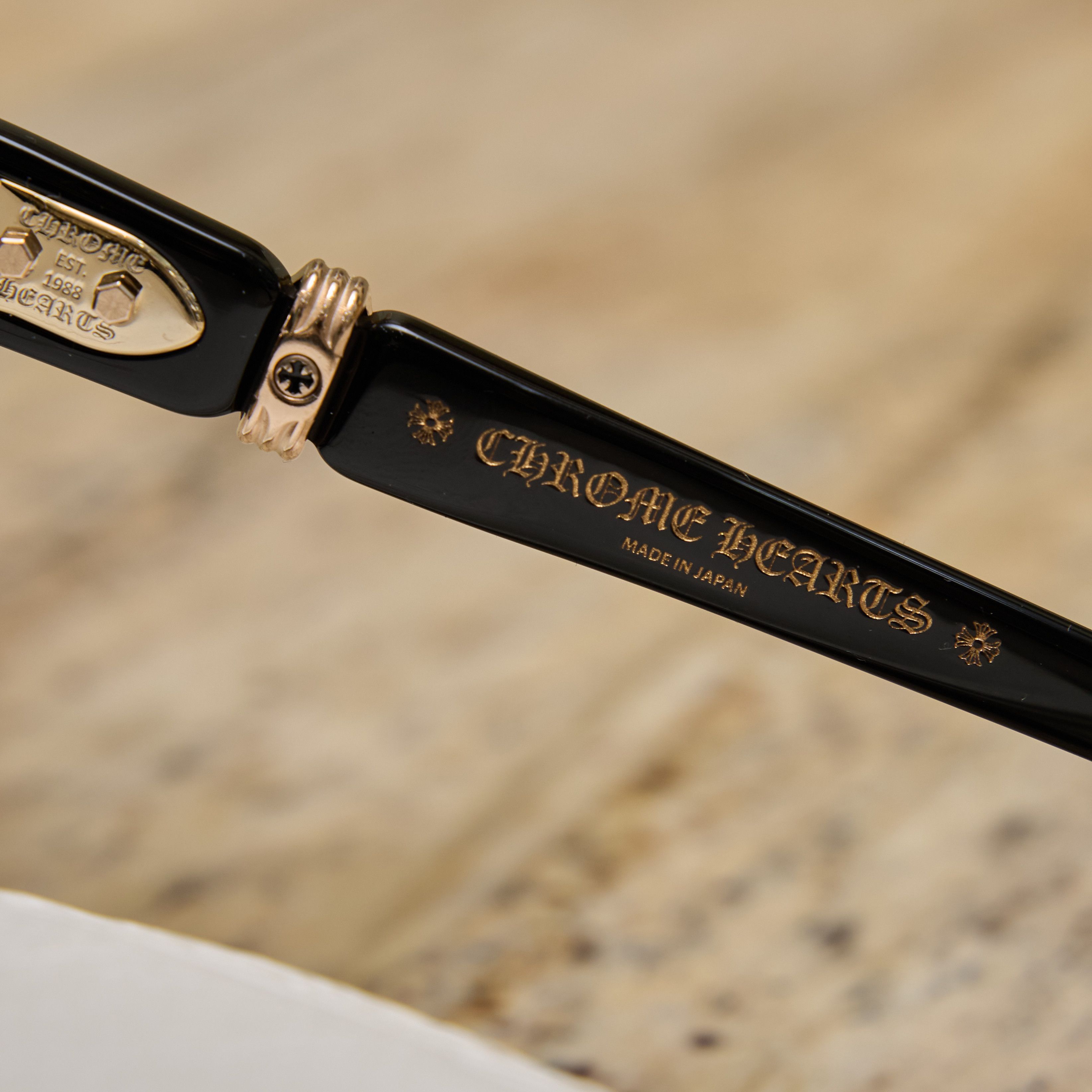 Chrome Hearts CHROME HEARTS CLITERALLY BLACK/18KGP Size ONE SIZE - 4 Thumbnail