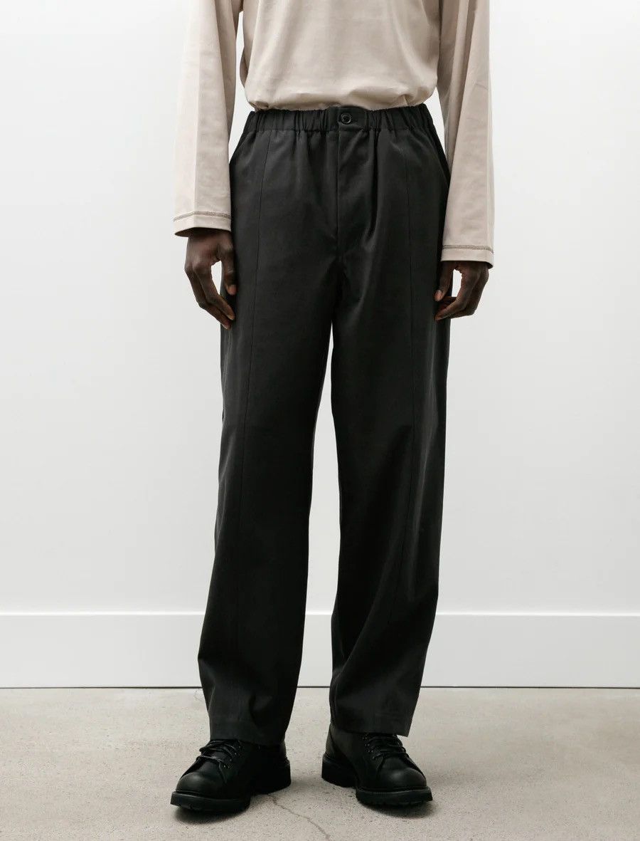 Ernie Paolo Ernie Paolo Nidom Gabardine Easy Pants Black Size US 30 / EU 46 - 3 Thumbnail