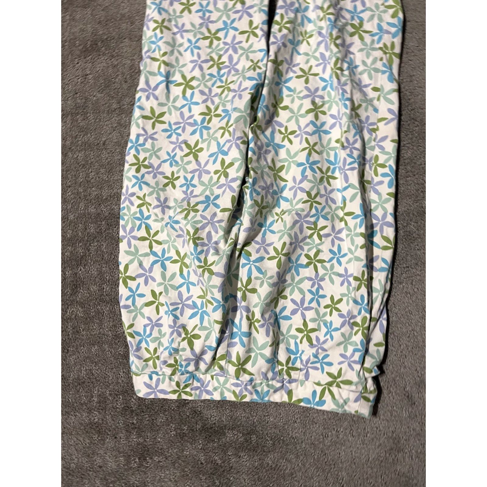 Loft Ann Taylor Loft Pants Women’s 6 Multicolor Floral Slim Stretch Straight Size 28" / US 6 / IT 42 - 4 Thumbnail