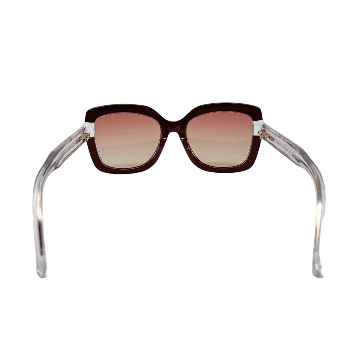 Bally Bally Oversized Square Butterfly Sunglasses Bordeaux w/ case Size ONE SIZE - 6 Thumbnail