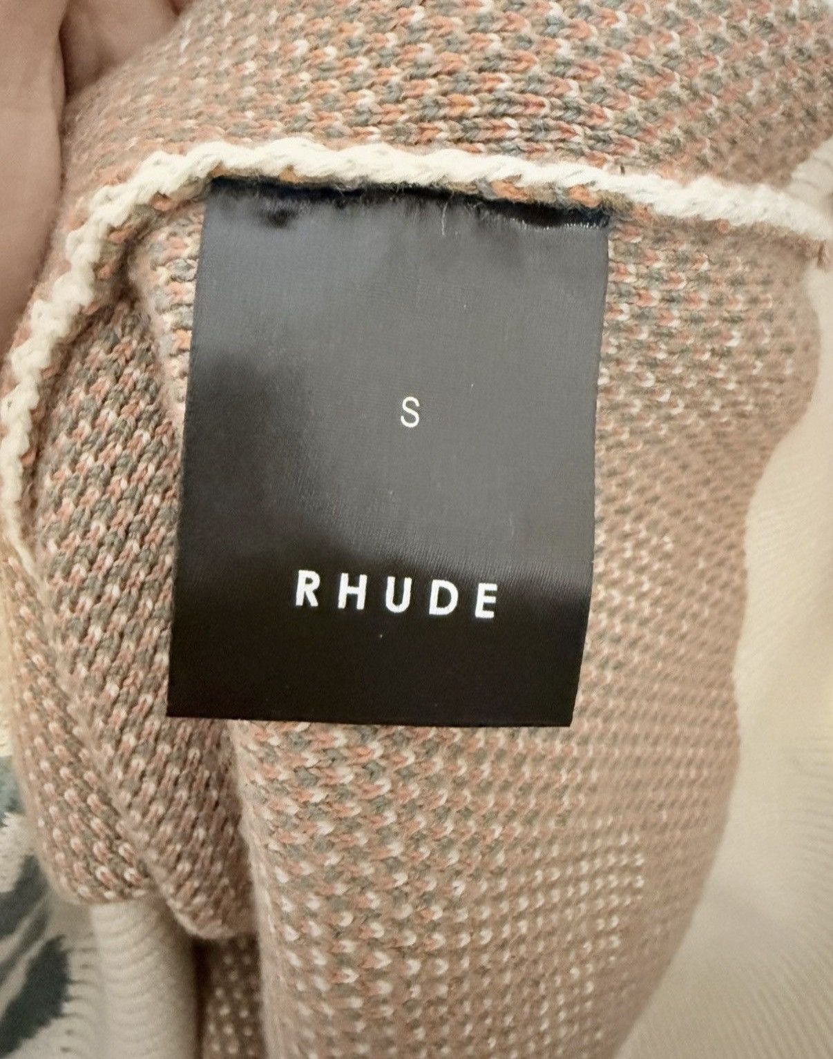 Rhude Rhude Jacquard Logo Knit Crewneck Sweater Size US S / EU 44-46 / 1 - 4 Thumbnail