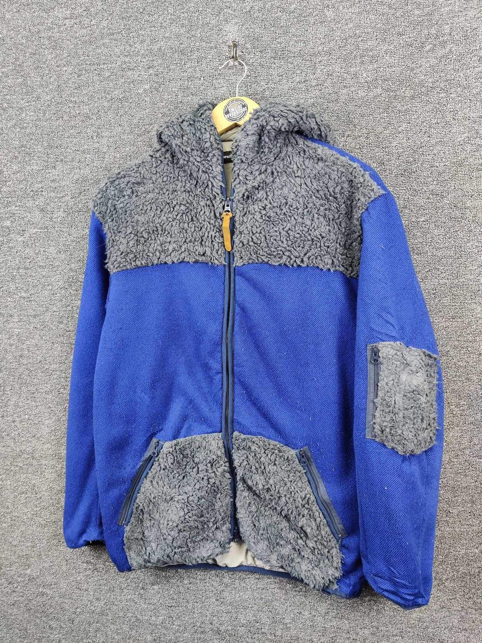 Issey Miyake Vintage Mercibeaucoup Fleece Boa Jacket Size US L / EU 52-54 / 3 - 2 Thumbnail