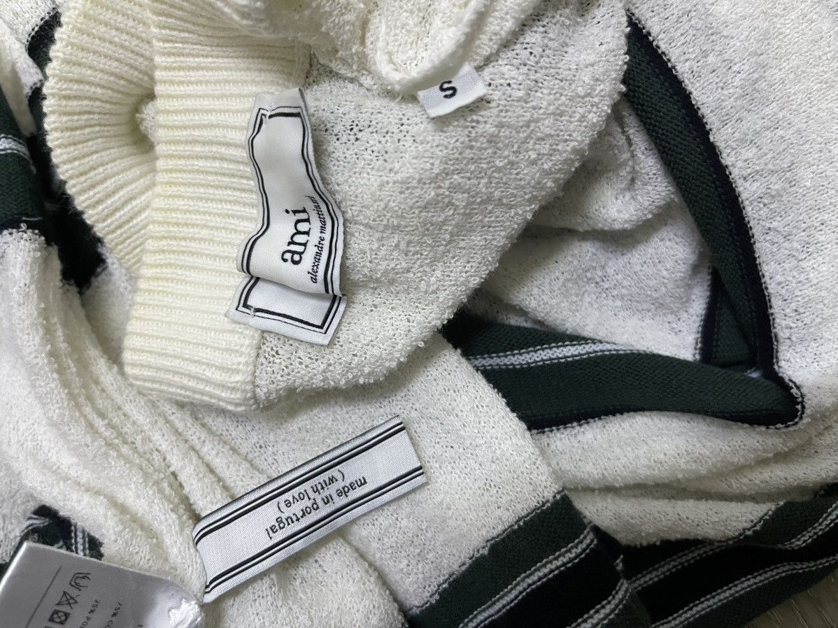AMI Ami x Alexandre Mattiussi Striped Knit Sweater Size US XL / EU 56 / 4 - 11 Thumbnail