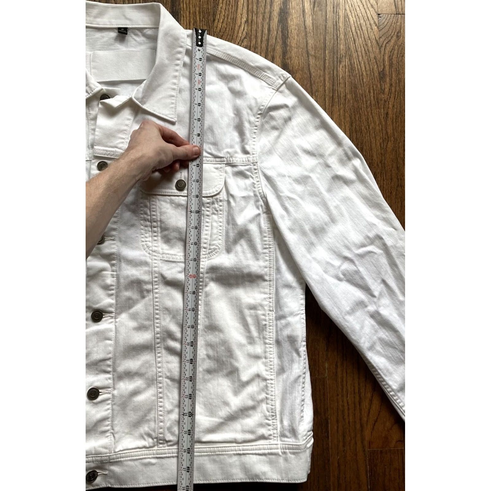 Banana Republic Banana Republic Jacket Mens XL White Twill Bomber Jacket Outdoor Classic Mill Valley Surplus Jace Size US XL / EU 56 / 4 - 7 Thumbnail