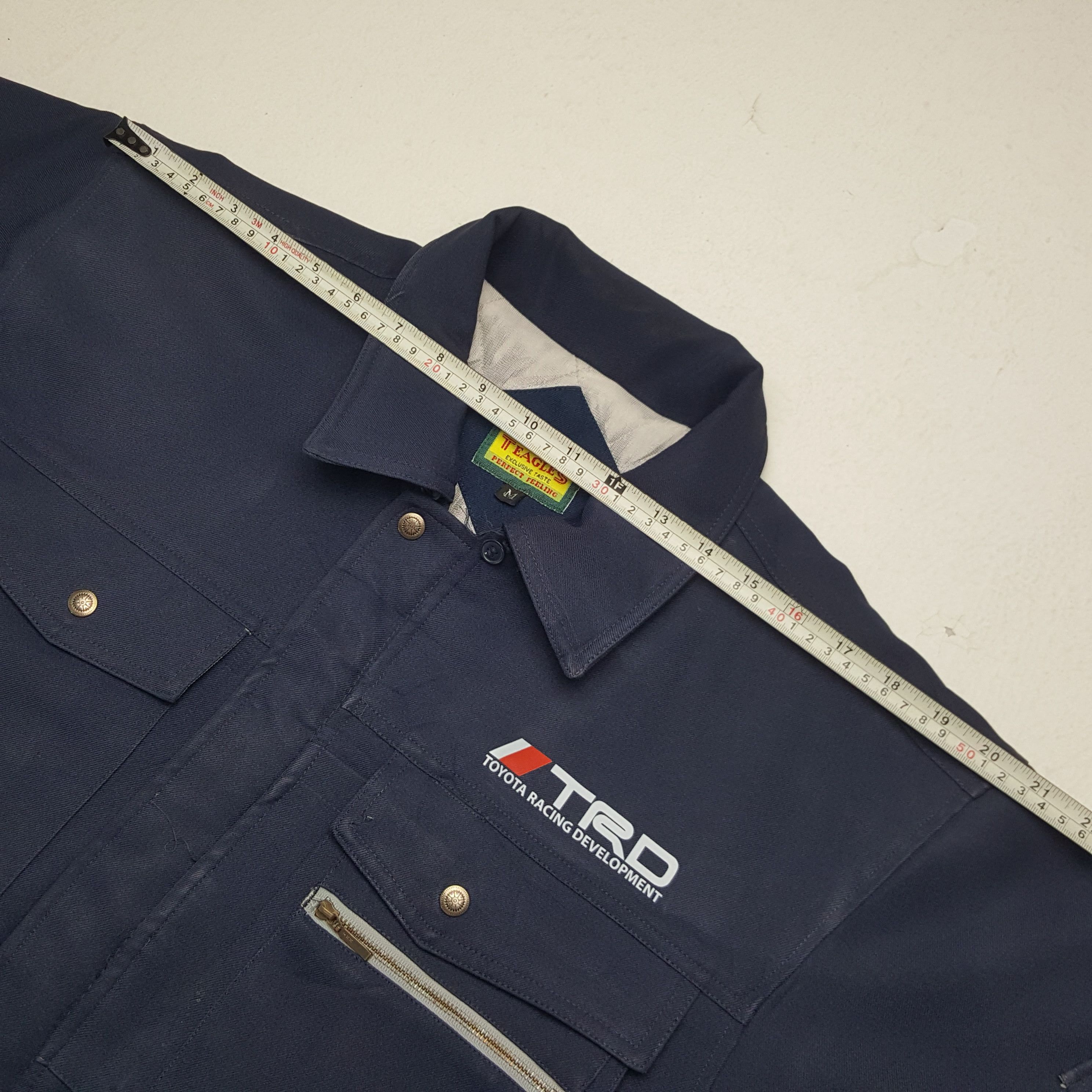 Japanese Brand × Vintage Vintage TRD Toyota Racing Worker Custom Art Winter Jacket Size US M / EU 48-50 / 2 - 6 Thumbnail