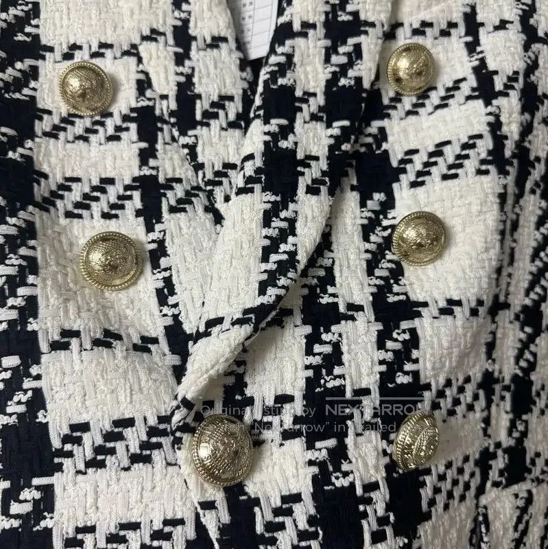 Balmain Balmain Multi-Color Wool Blend Women's Jacket . Size L / US 10 / IT 46 - 4 Thumbnail