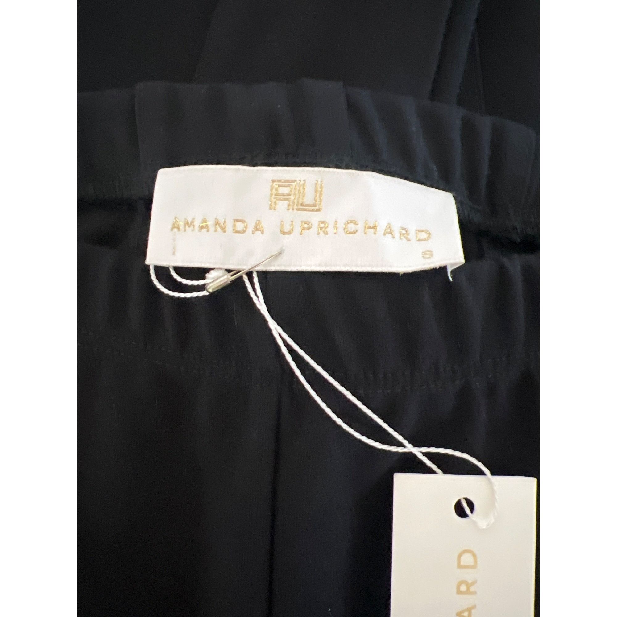Amanda Uprichard Amanda Uprichard Black Leggings With Mesh Accents Stretch Wa Size 27" / US 4 / IT 40 - 6 Thumbnail
