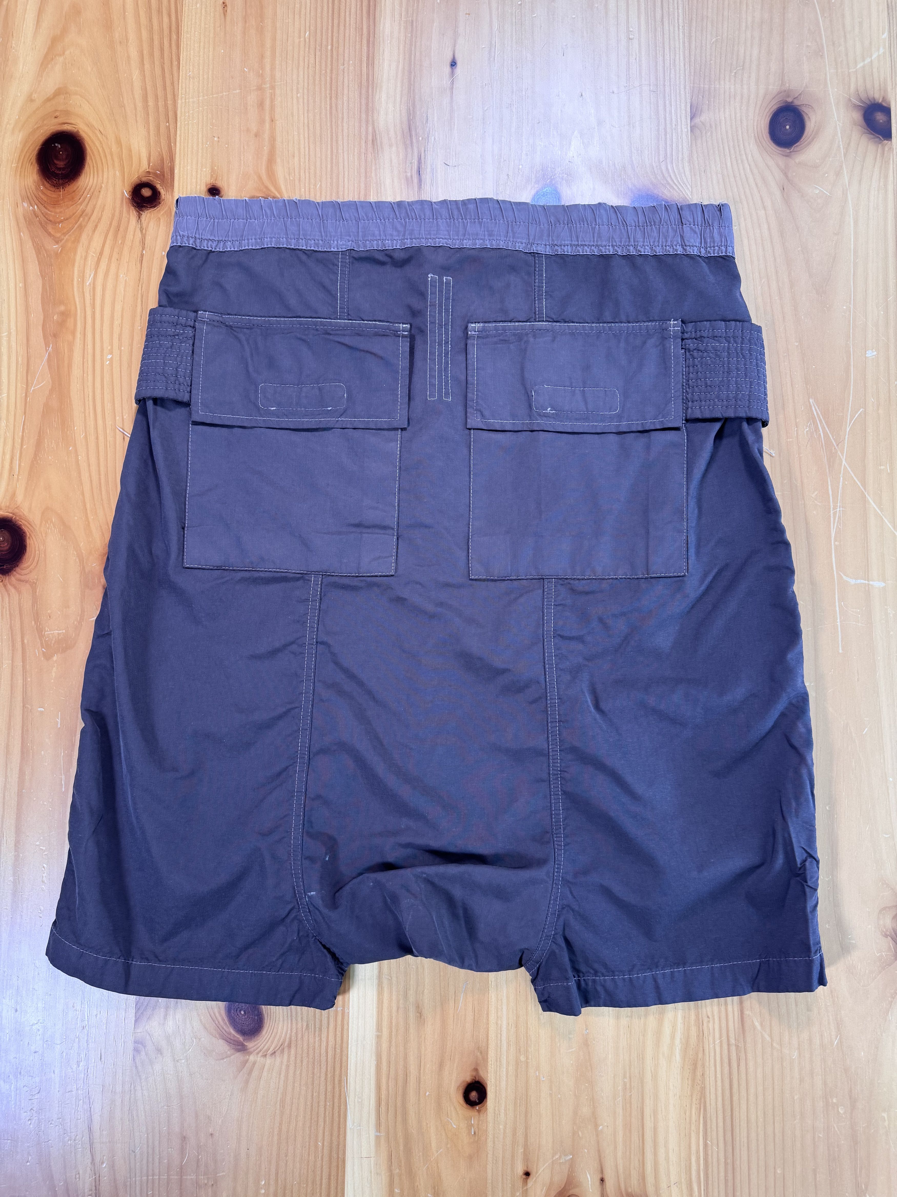 Rick Owens Rick Owens RARE COLOR Blood Creatch Cargo Shorts Size US 34 / EU 50 - 6 Thumbnail