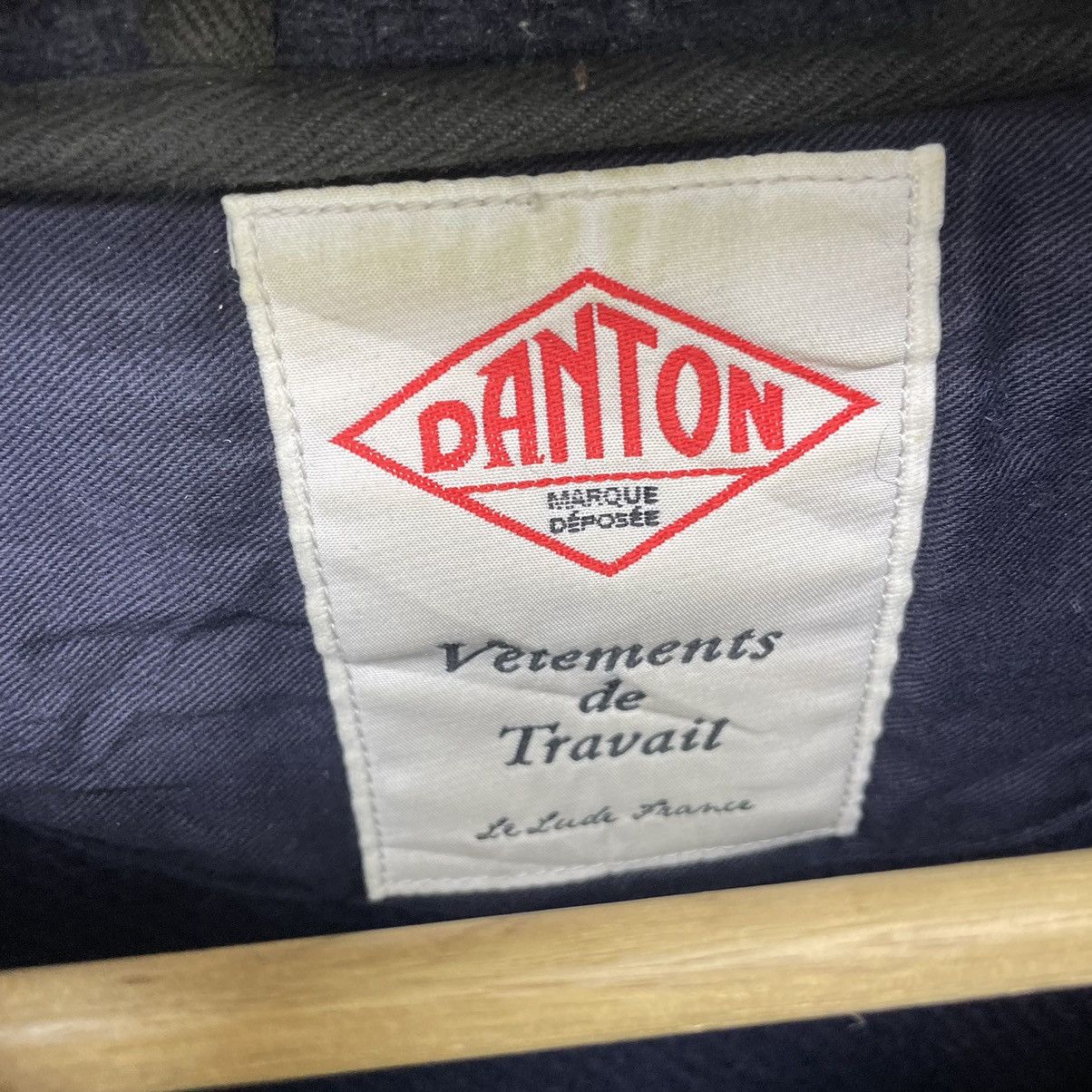 Danton × Vintage 💥Vintage Danton Hooded Jacket Size M / US 6-8 / IT 42-44 - 5 Thumbnail