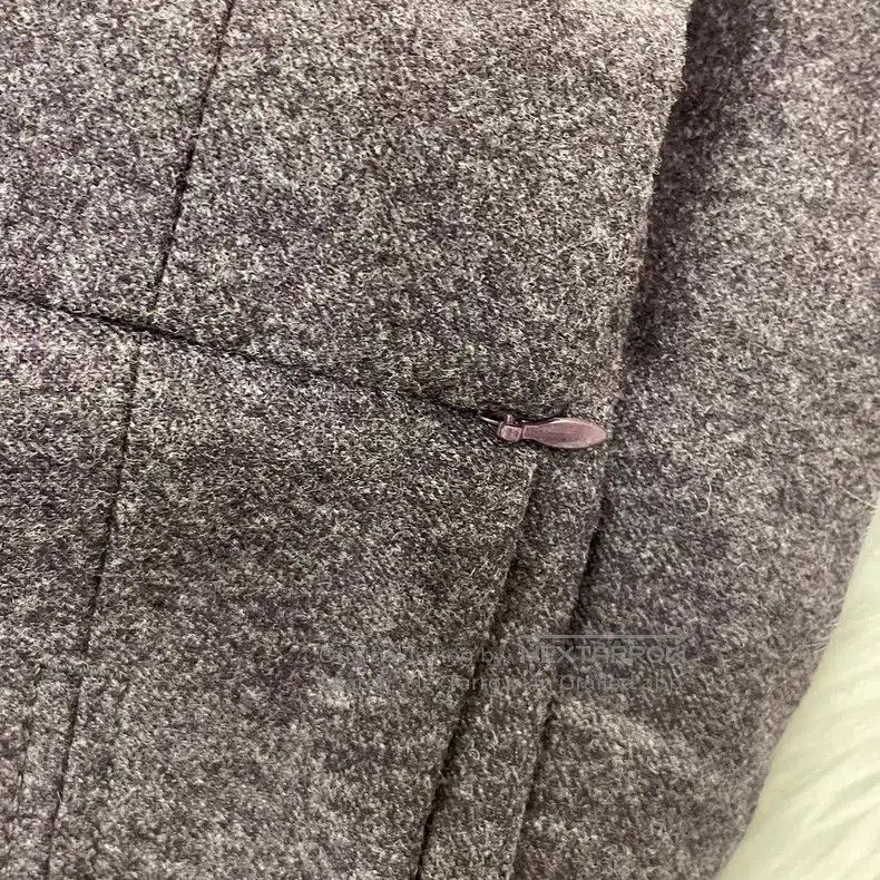 Brunello Cucinelli Brunello Cucinelli Dark Gray Wool Skirt Size 27" / US 4 / IT 40 - 9 Thumbnail
