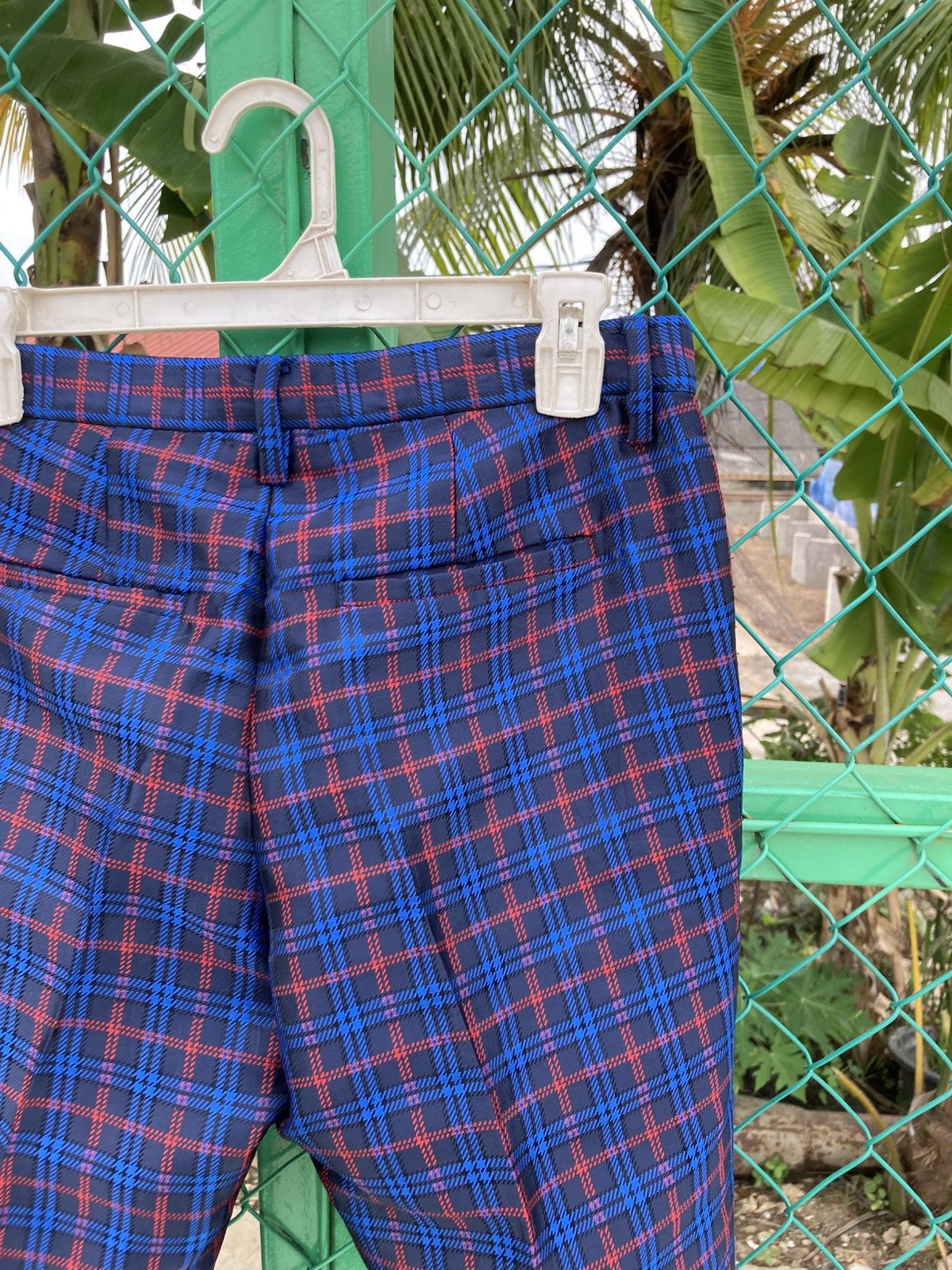 Tsumori Chisato Tsumori Chisato Tartan Plaid Tapered Trousers Size US 31 - 4 Thumbnail