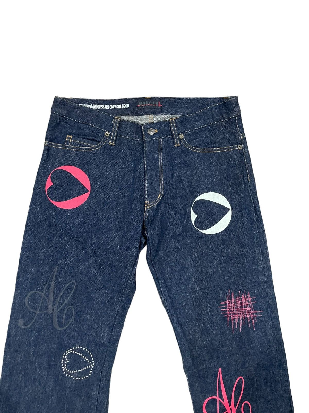 Designer Morgan Homme Sample 10th Anniversary Only One Denim Size US 34 / EU 50 - 15 Thumbnail
