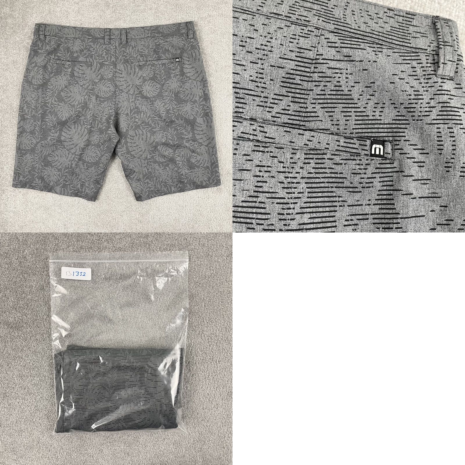 TravisMathew Travis Mathew Go Fish Shorts Men 40 Gray 9.5" Fern Performance Golf Chino Pants / Shorts Size US 40 / EU 56 - 8 Thumbnail