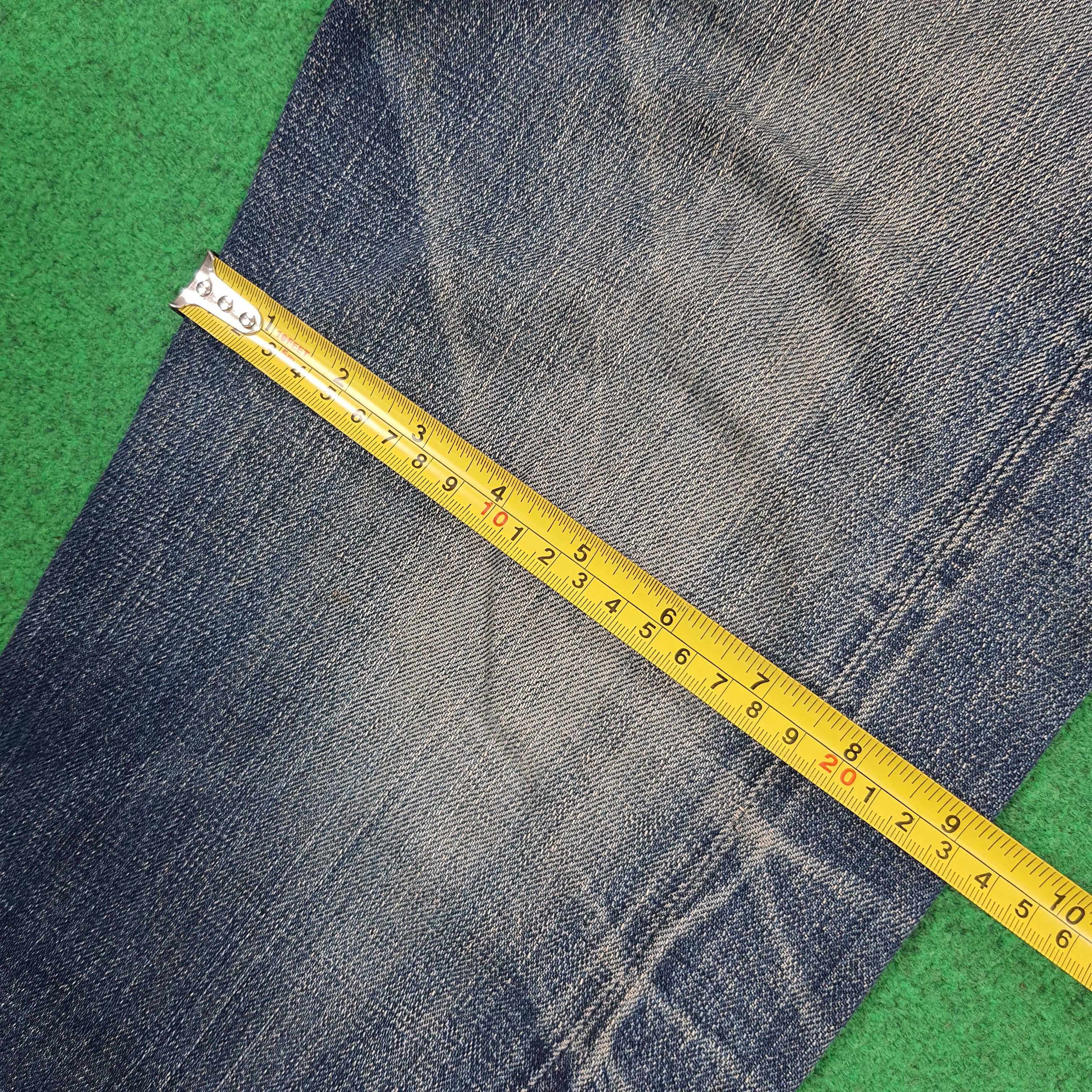 The Real McCoy's Vintage Joe McCoy 901 Selvedge Denim Repro Jeans E1N37 Size US 29 - 14 Thumbnail