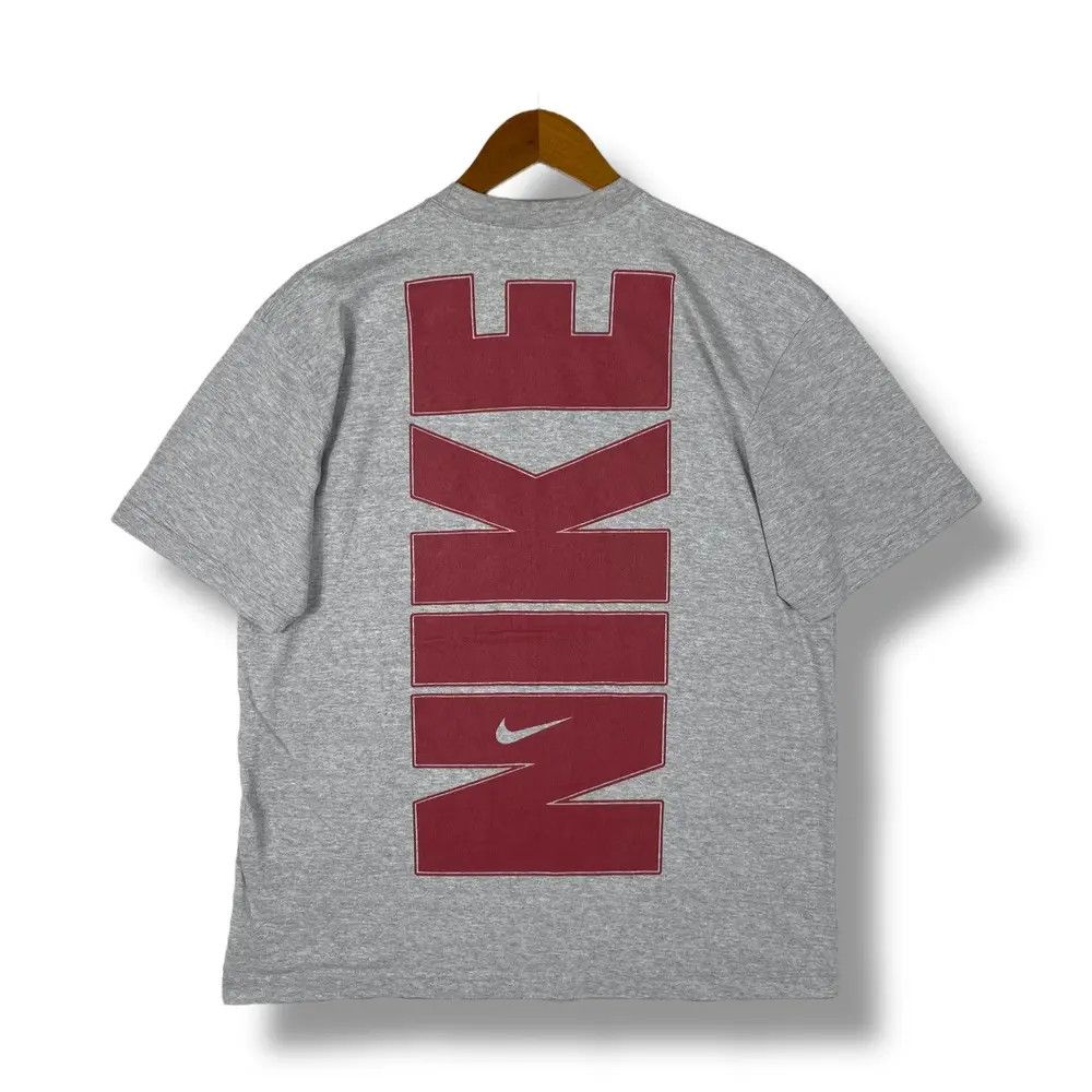 Nike Vintage 90's Trash & Distressed NIKE Big Logo Graphic Tee Size US L / EU 52-54 / 3 - 1 Thumbnail