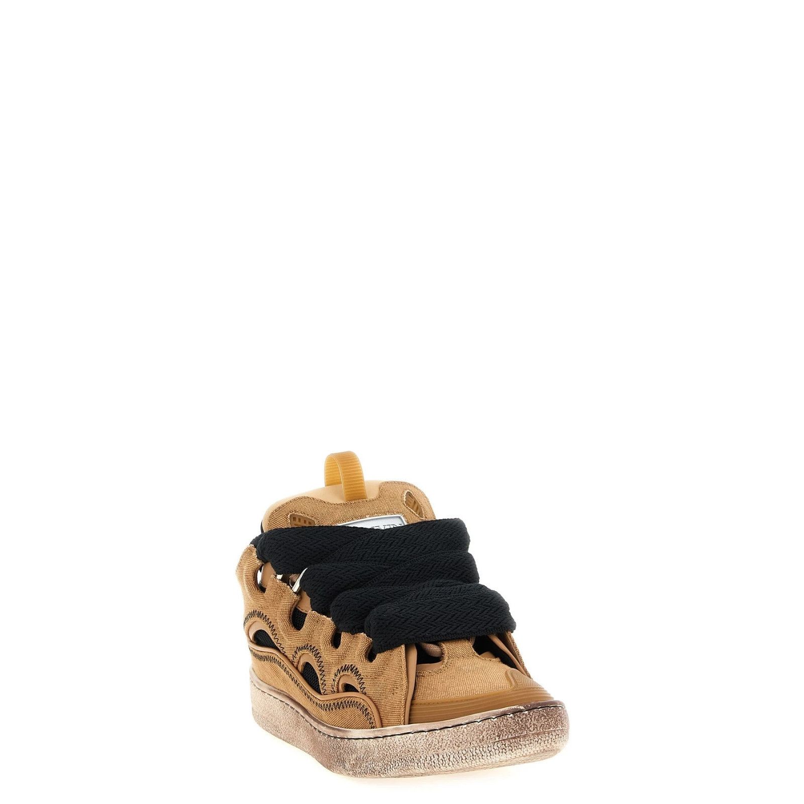 Lanvin LANVIN Curb Brown Leather Oversized Sneakers New & Authentic Size US 8 / EU 41 - 5 Thumbnail