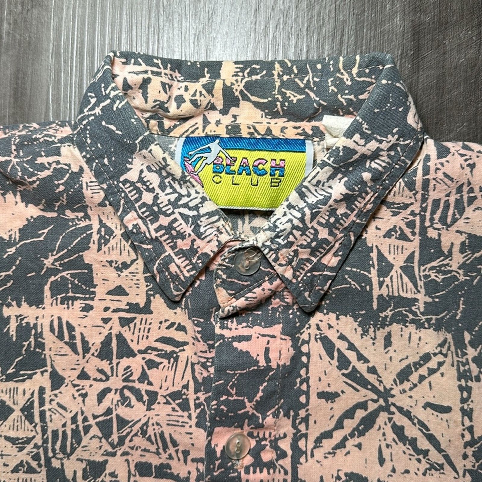 Other Beach Club Vintage 90s Short Sleeve Button Down - Small Size US S / EU 44-46 / 1 - 5 Thumbnail