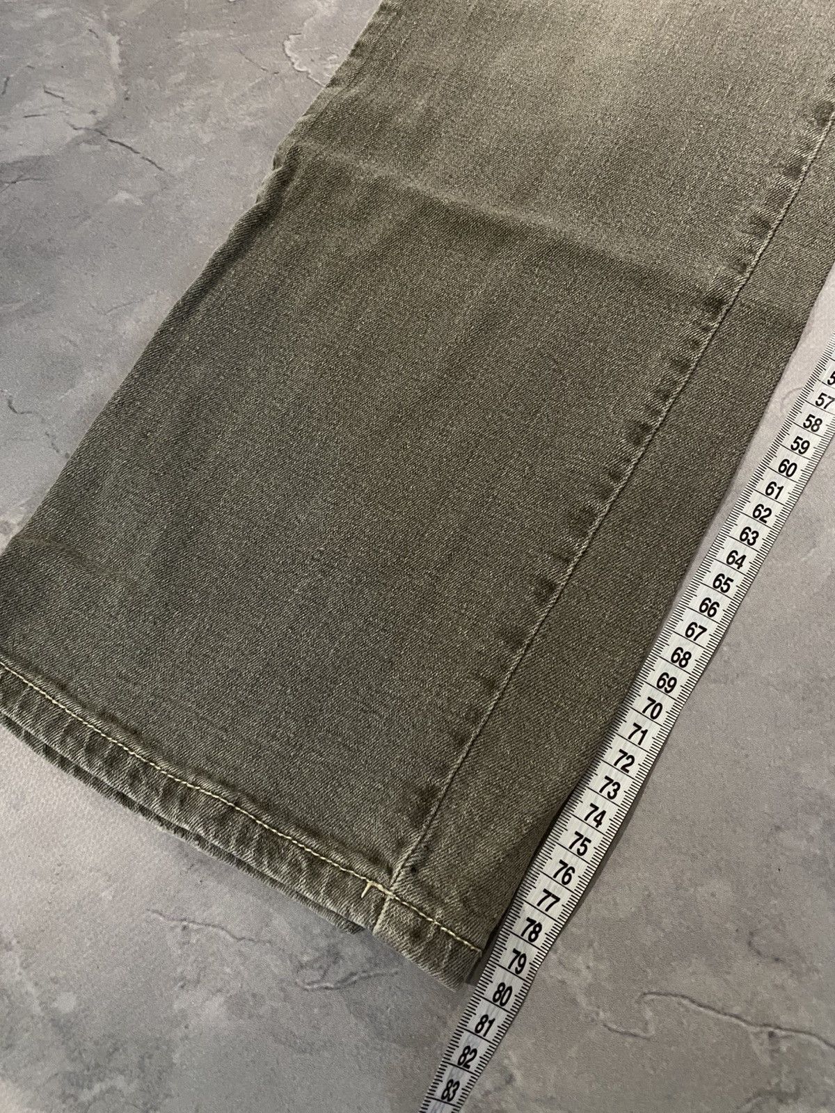Vintage RARE Archive Baggy Jeans Rick Owens style - Y2K Drip Crowned Size US 38 / EU 54 - 3 Thumbnail