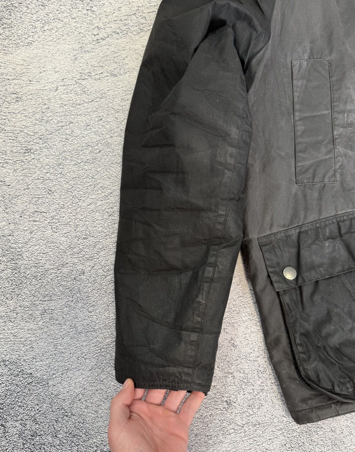 Barbour Barbour B Beacon Hooded Bedale Wax Jacket Men XL Waxed Parka Size US XL / EU 56 / 4 - 19 Thumbnail