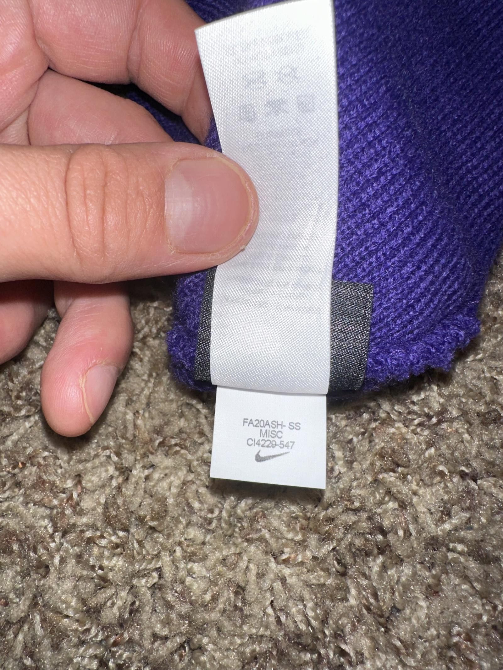 Nike LSU Tigers Men’s Nike Team Knit Hat Purple NCAAF SEC Size ONE SIZE - 6 Thumbnail