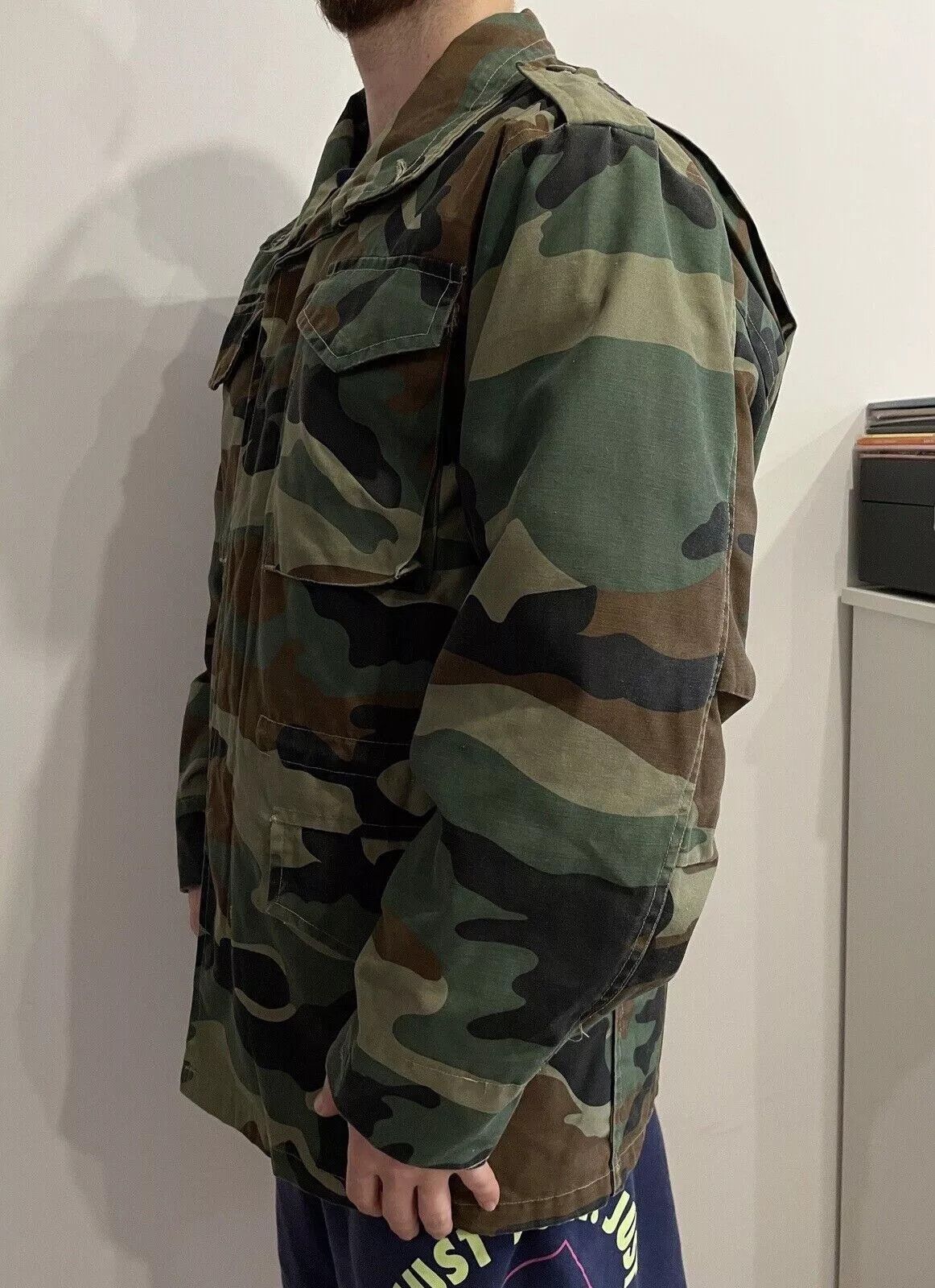 Vintage Vintage Camo Jacket Liner Men Fiels M65 Cold Weather US Army Size US M / EU 48-50 / 2 - 8 Thumbnail