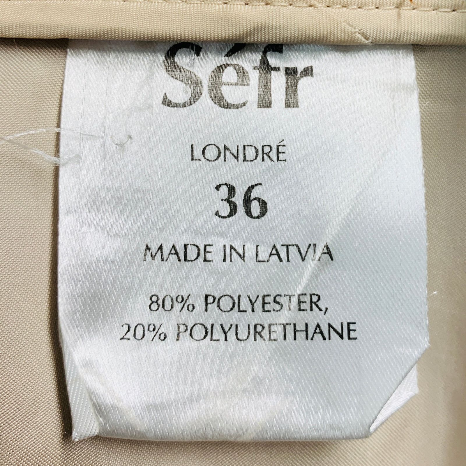 Sefr SEFR Size 36 Camel Polyester Blend 5 Pocket Casual Pants Size US 36 / EU 52 - 6 Thumbnail