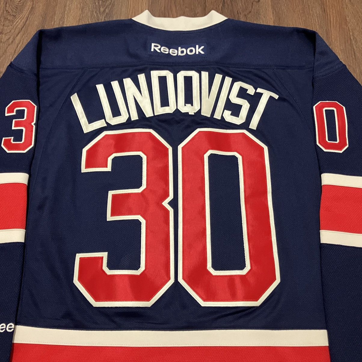 Reebok New York Rangers Lundqvist Reebok NHL Hockey Jersey Size S Size US S / EU 44-46 / 1 - 5 Thumbnail