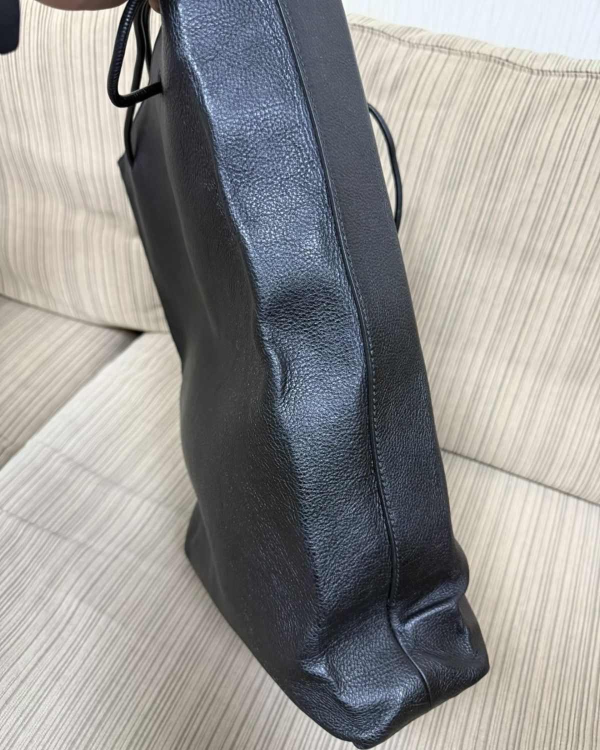 Balenciaga Logo Medium North/South Shopping Tote Size ONE SIZE - 12 Thumbnail