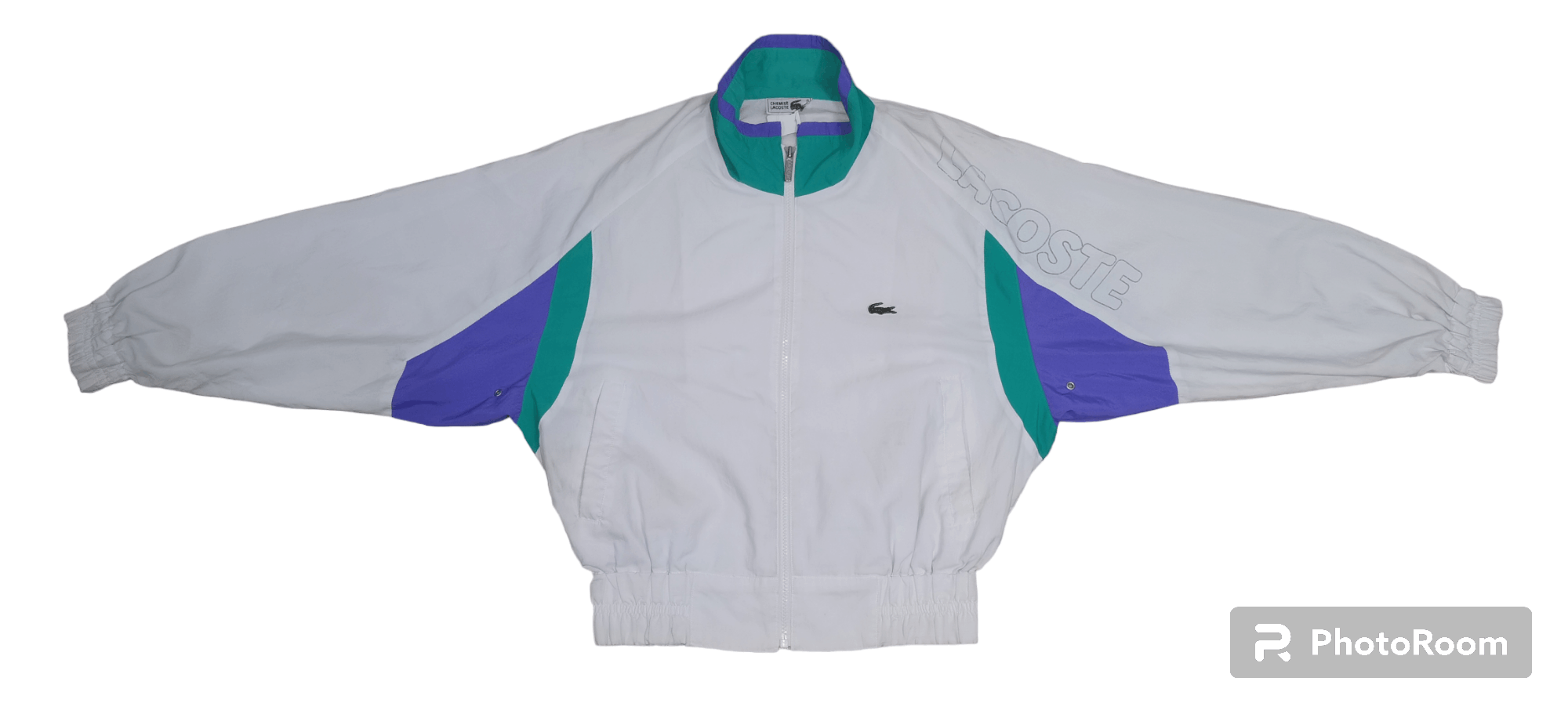 Lacoste VINTAGE LACOSTE WINDBREAKER JACKET Size US M / EU 48-50 / 2 - 1 Thumbnail