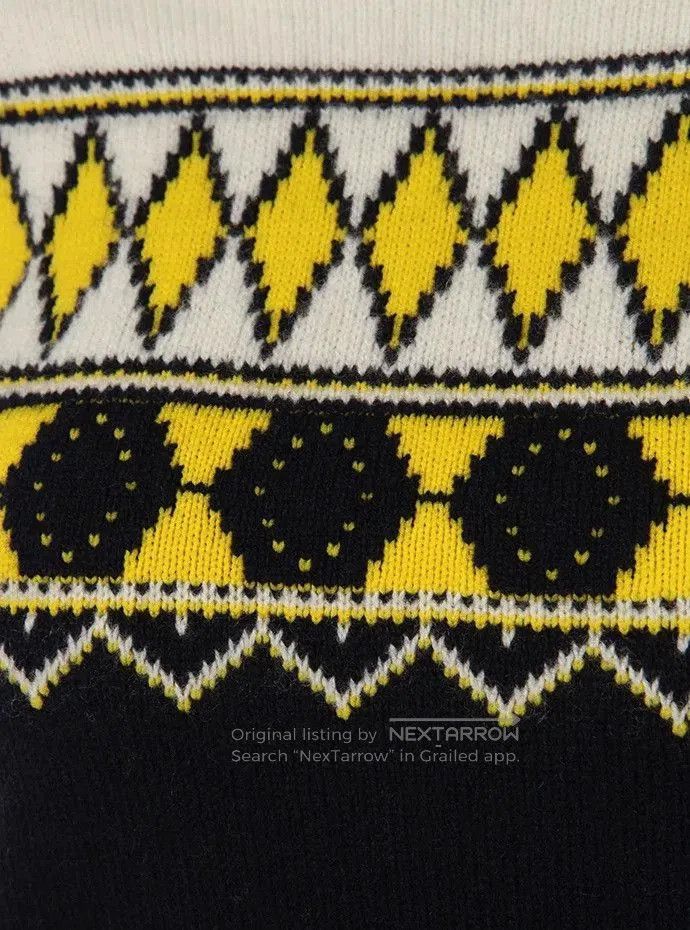 Maison Margiela Maison Margiela Knit Sweater with Patterns. Size M / US 6-8 / IT 42-44 - 3 Thumbnail