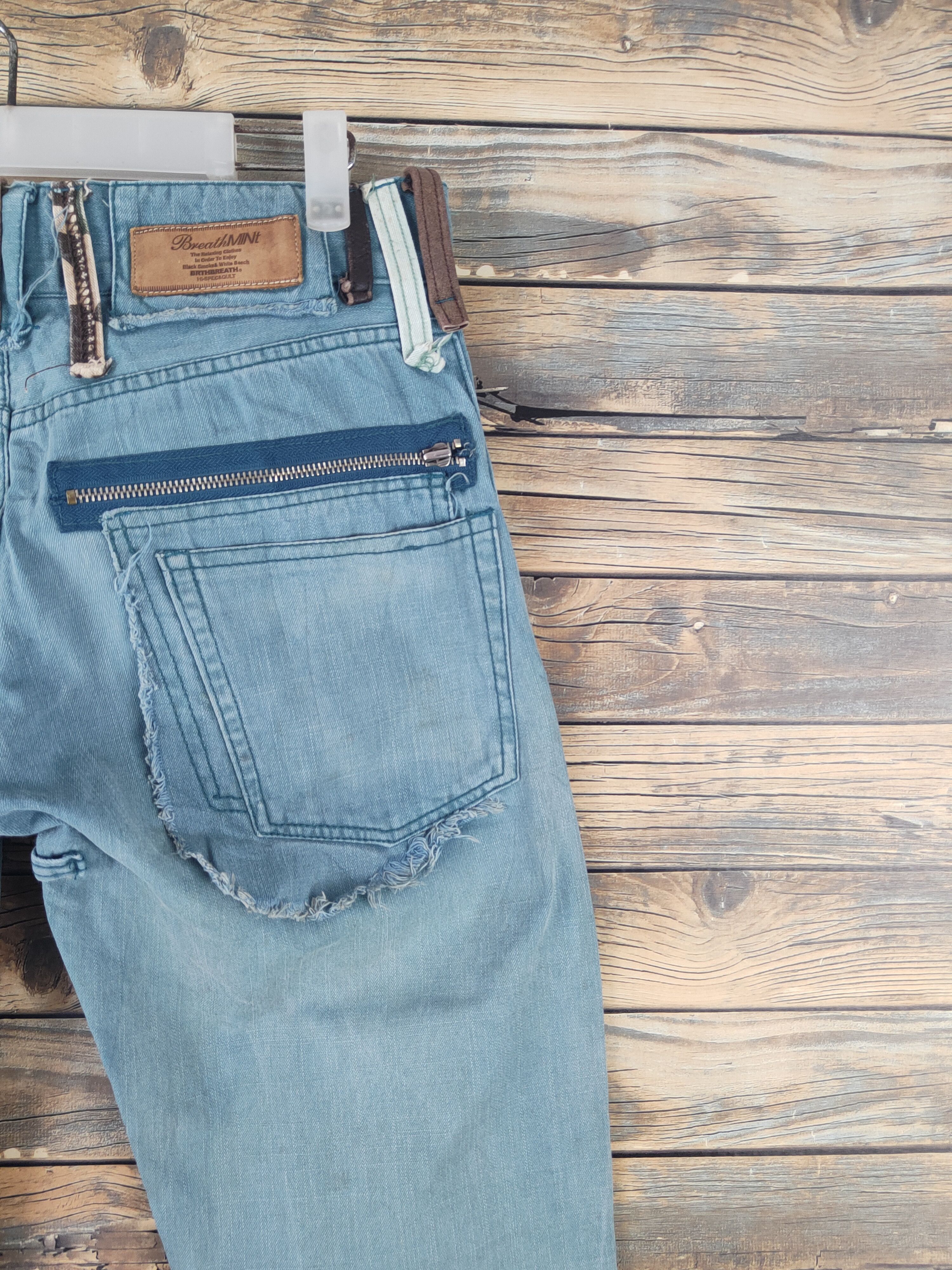 Japanese Brand DL Breathmint double waist Multipocket Casual Pants #46-054 Size US 30 / EU 46 - 10 Thumbnail