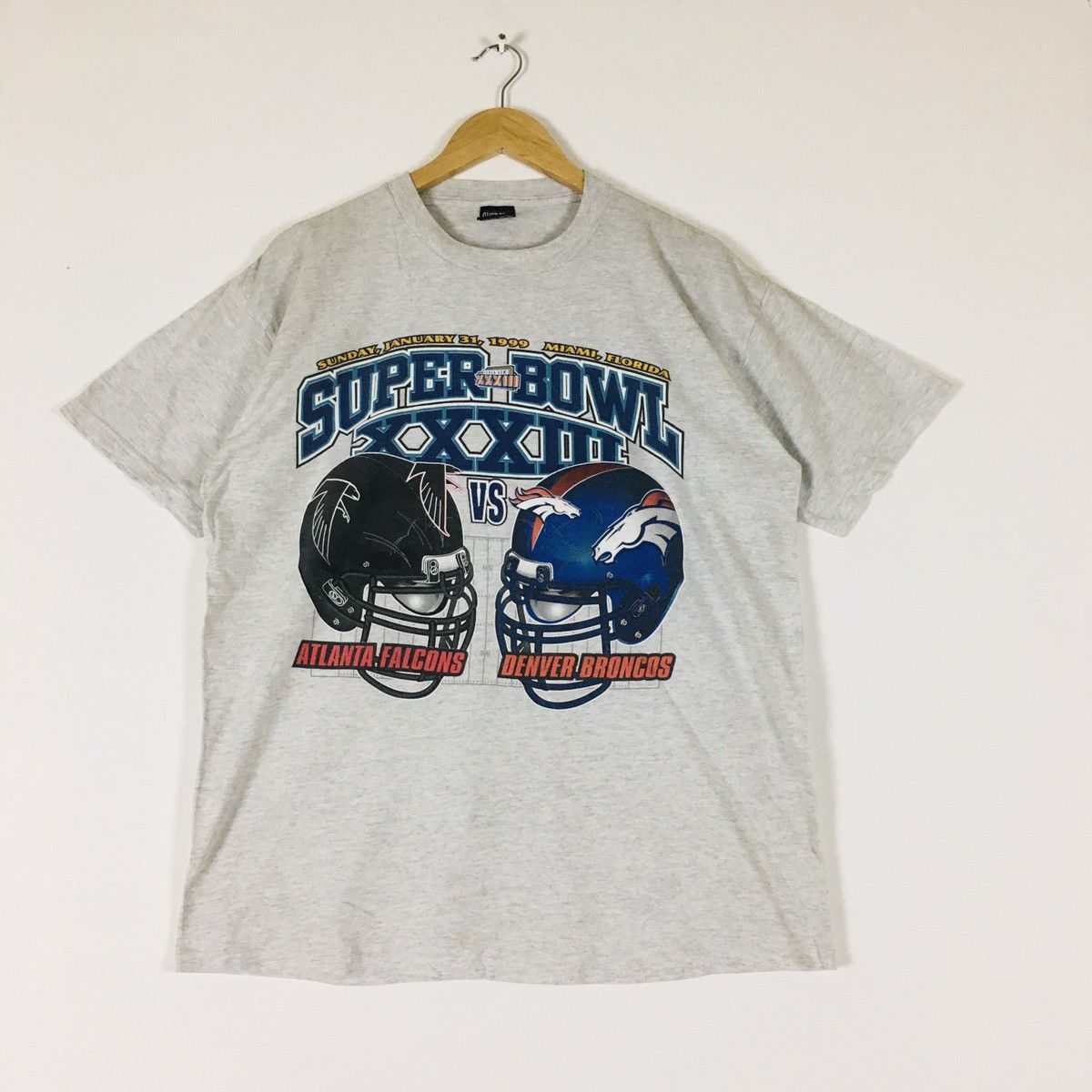 NFL × Vintage Vintage 1999 Miami Florida Super Bowl Size US M / EU 48-50 / 2 - 1 Thumbnail