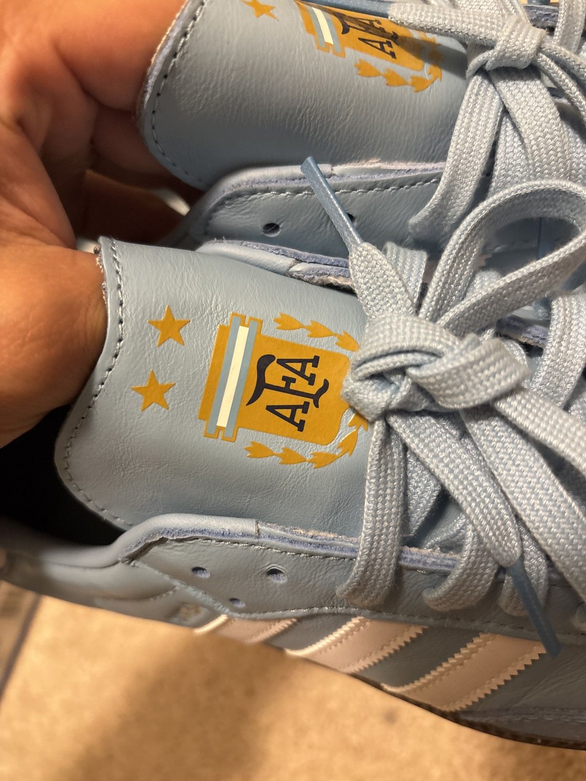 Adidas Adidas Samba Team Argentina Size US 11 / EU 44 - 5 Thumbnail