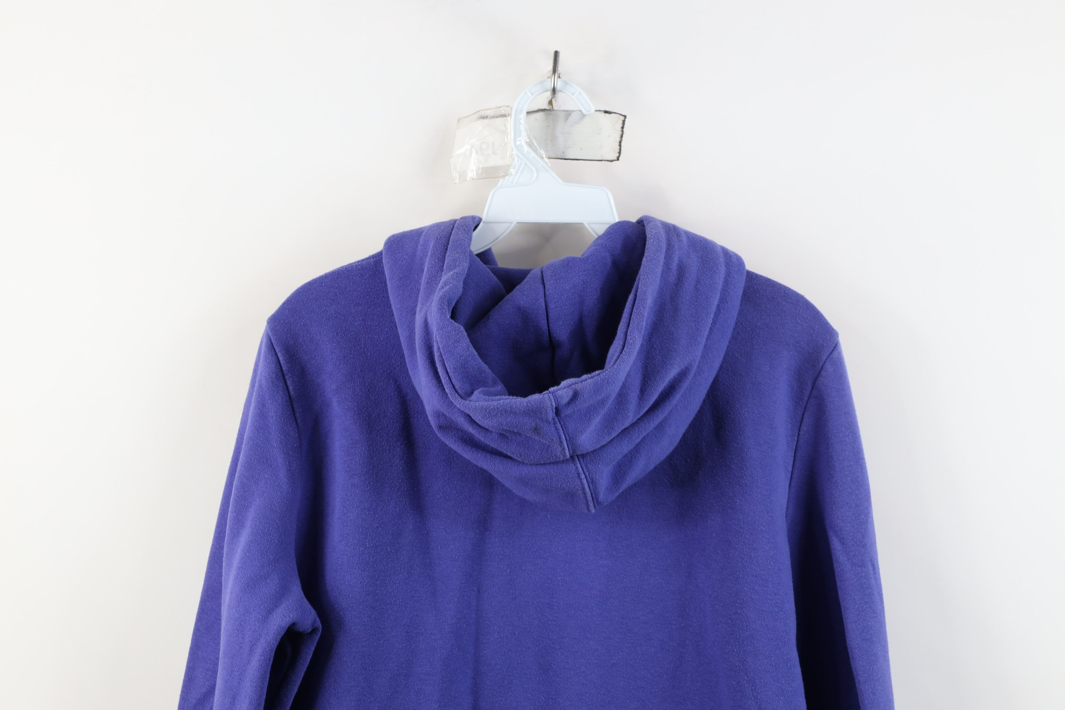 The North Face Vintage The North Face Spell Out Big Logo Hoodie Purple Size US M / EU 48-50 / 2 - 12 Thumbnail