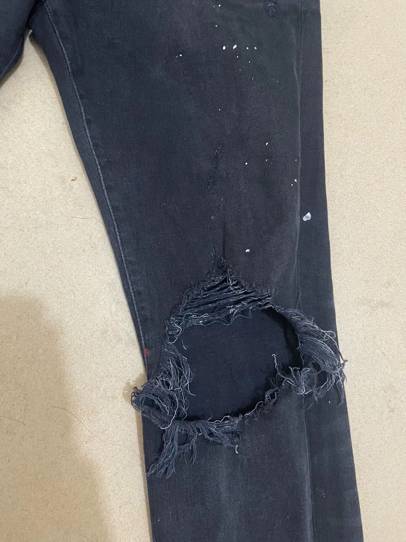 Amiri Amiri 17ss splashed knee denim Size US 30 / EU 46 - 2 Thumbnail