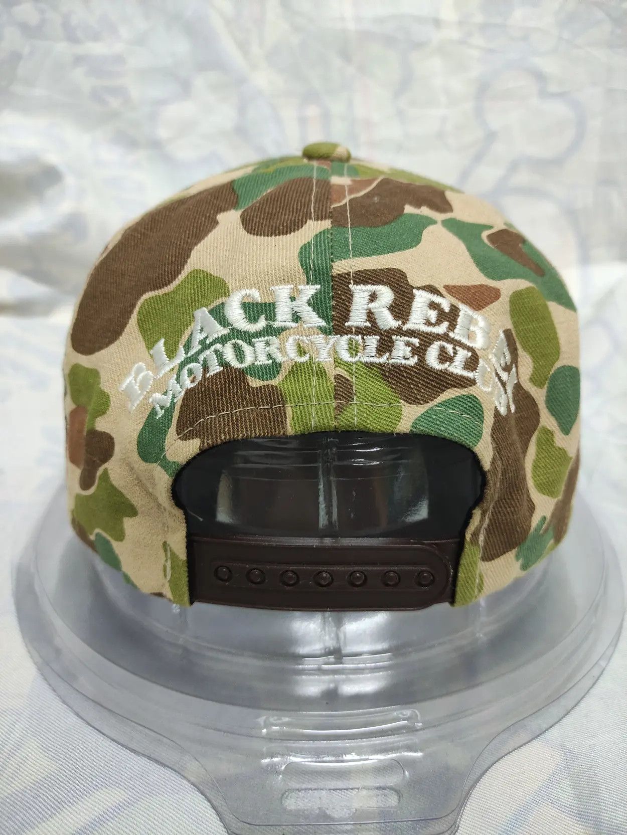Japanese Brand BLACK REBEL MOTORCYCLE CLUB DUCK CAMO CAP Size ONE SIZE - 5 Thumbnail