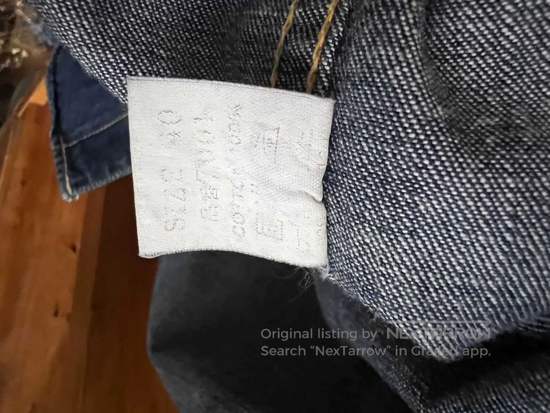 RRL Ralph Lauren vintage western style denim button-up shirt. Size US L / EU 52-54 / 3 - 6 Thumbnail