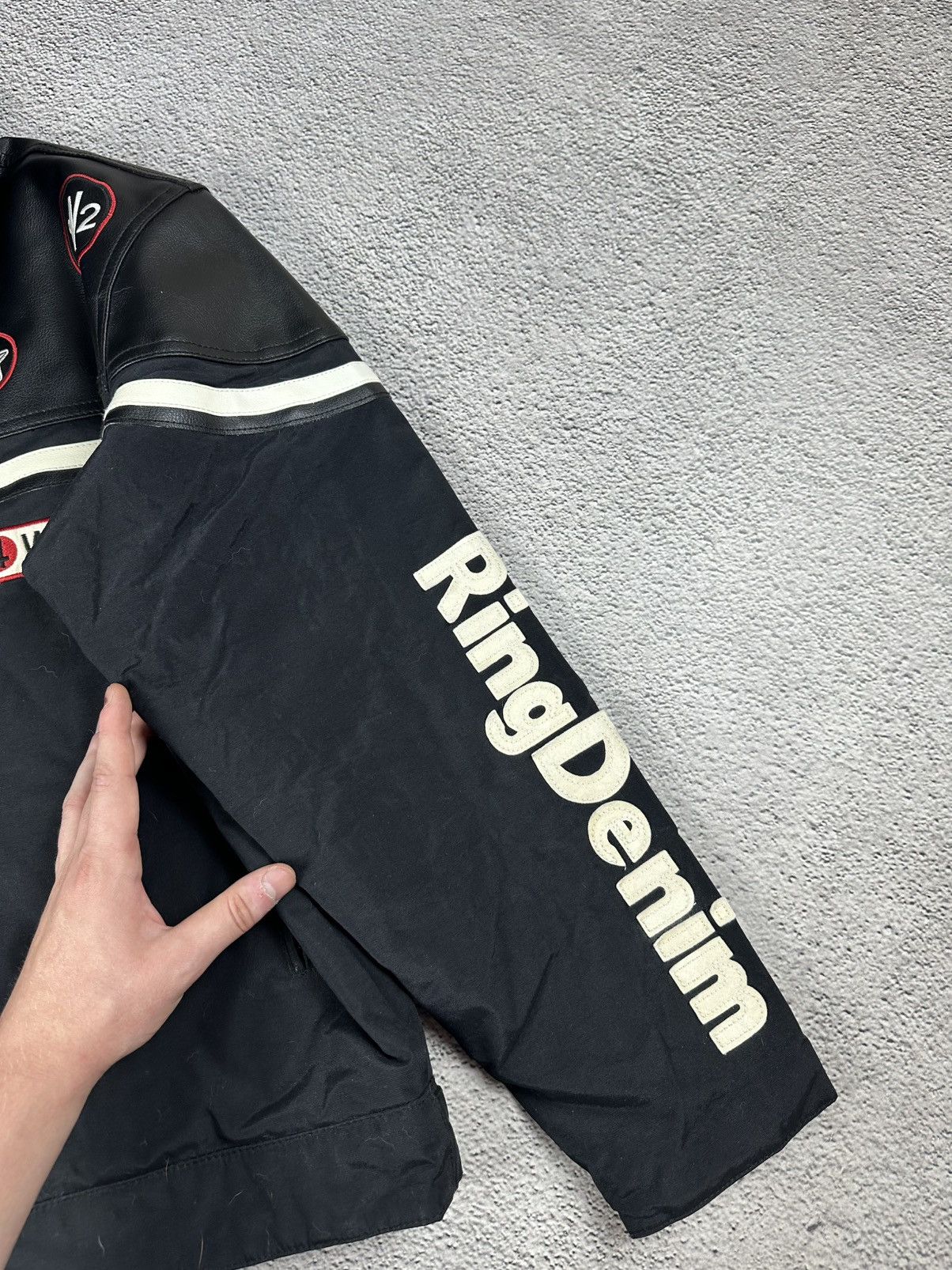 Other Vintage Racing Jacket Wards RingDenim Stop’n Feel Free Motor Size US L / EU 52-54 / 3 - 10 Thumbnail