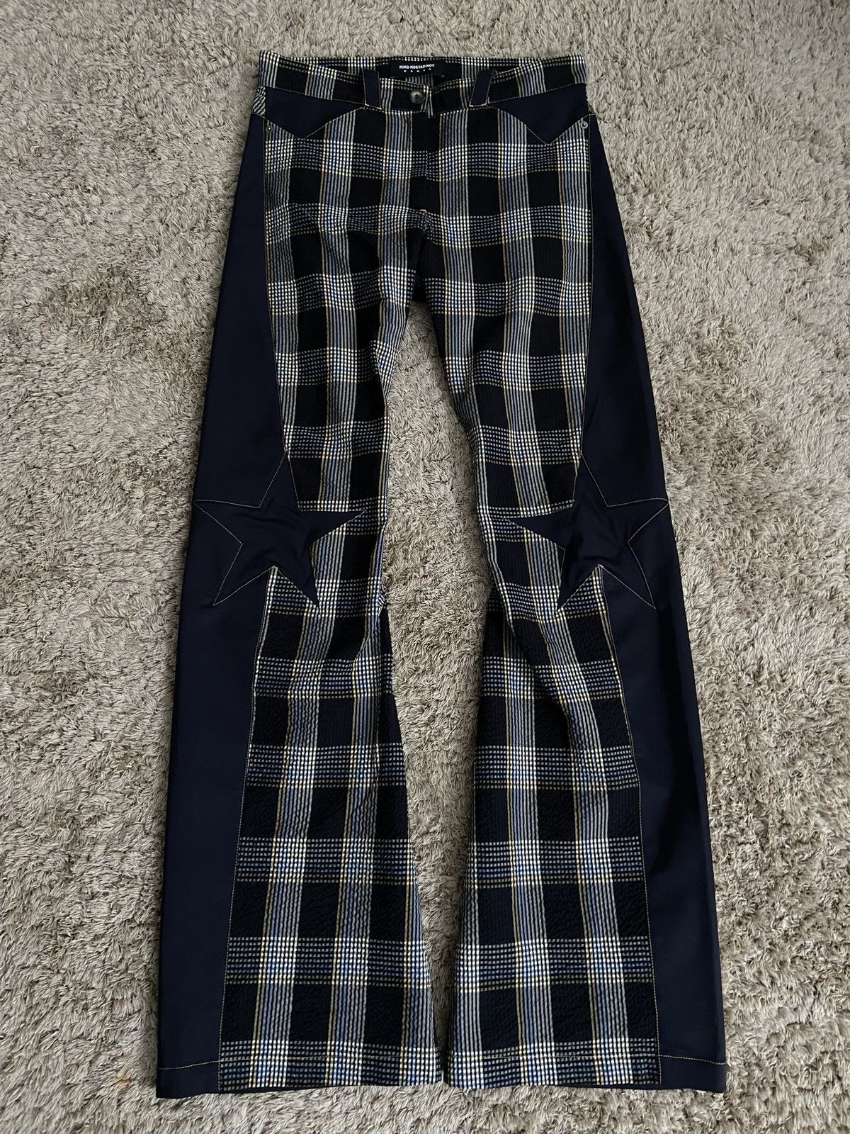 Kiko Kostadinov SS21 Kiko Kostadinov Anthonis Gathered trousers