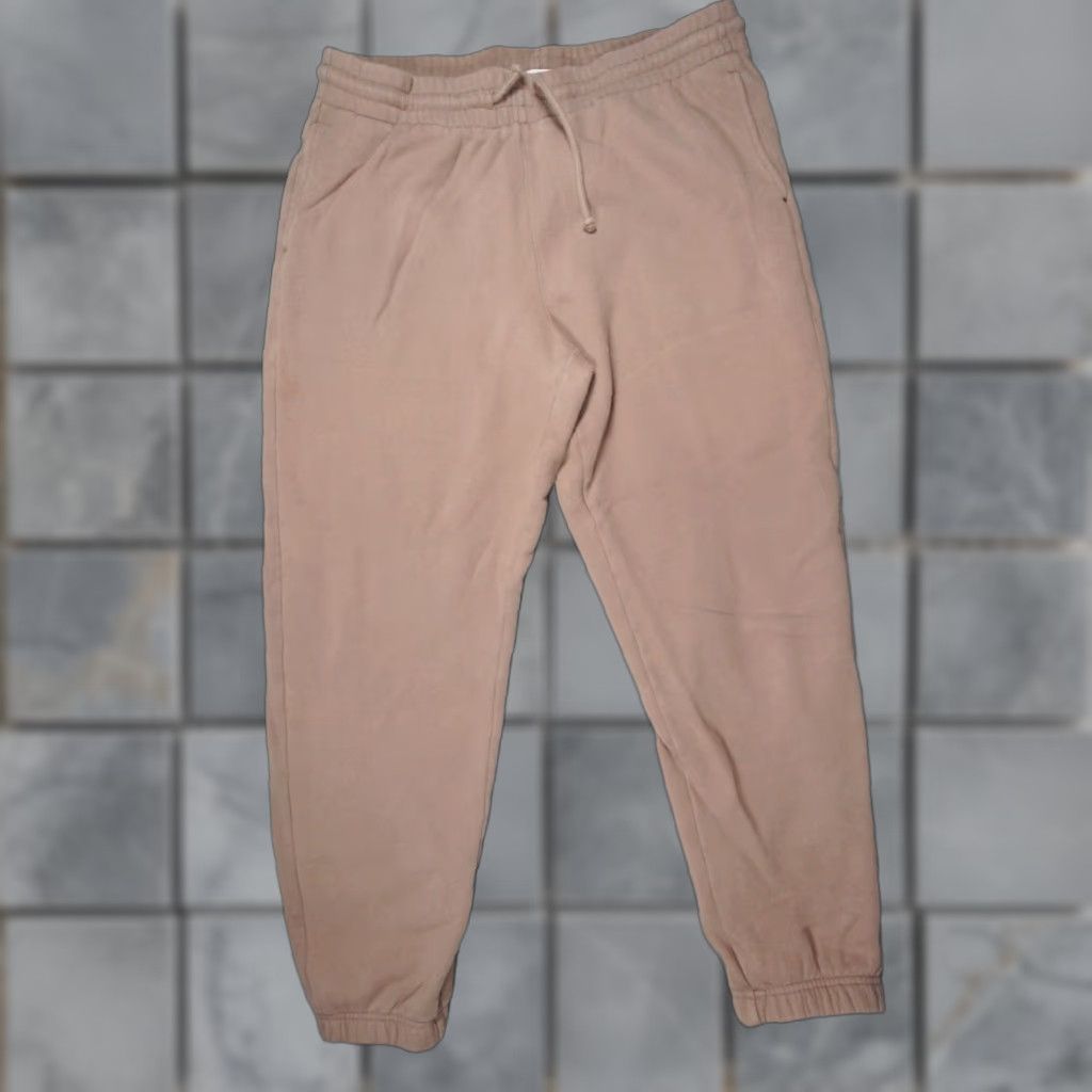 TNA Tna Pants Womens Large Tan Sweats Fleece Casual Comfort Size 36" / US 14 / IT 50 - 1 Thumbnail
