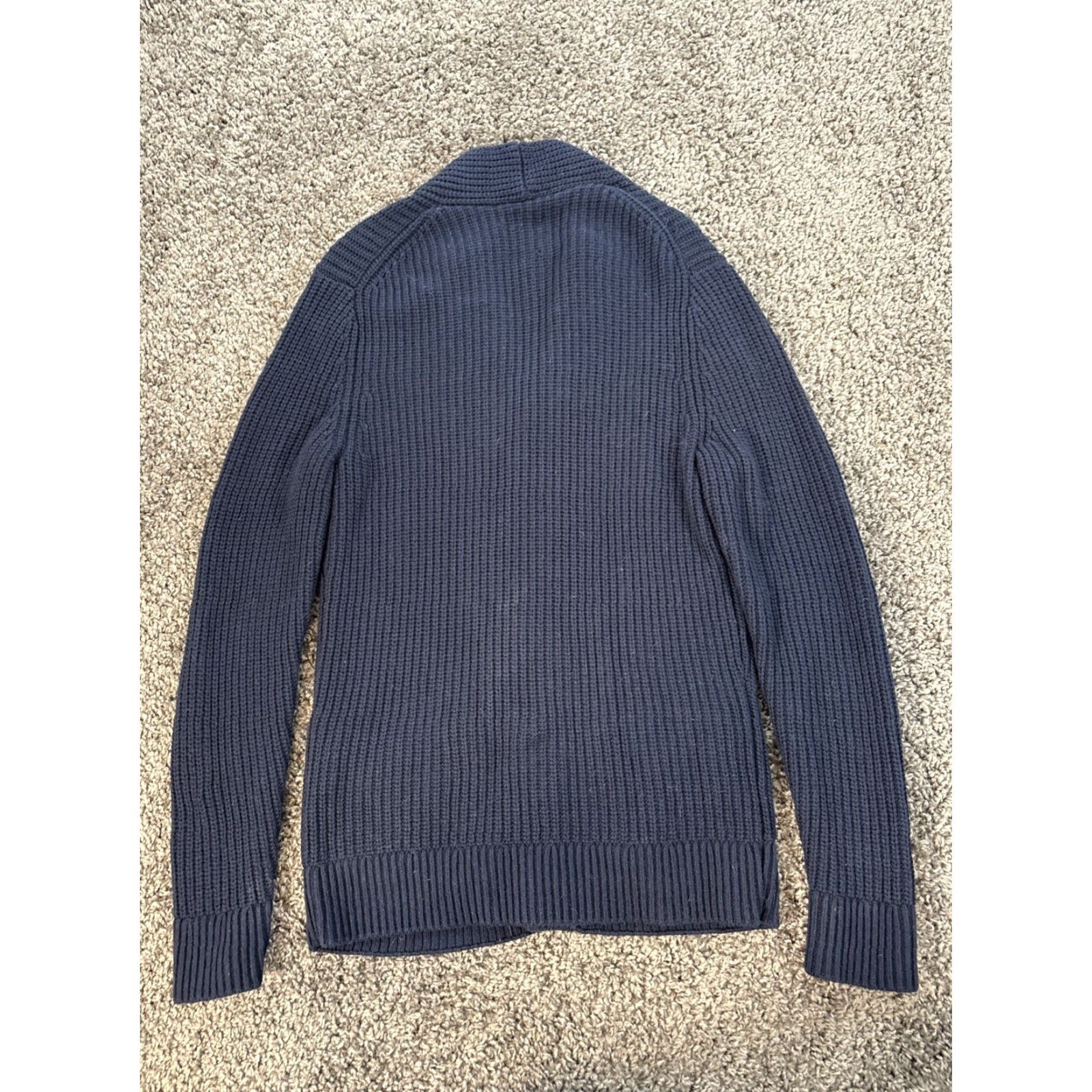 Abercrombie & Fitch Abercrombie & Fitch Sweater Cardigan Mens Medium Blue Shawl Collar Size US M / EU 48-50 / 2 - 5 Thumbnail