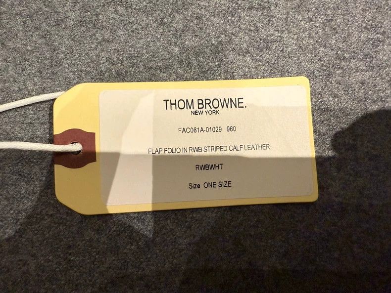 Thom Browne THOM BROWNE Envelope bag, handbag, sheepskin material 2502- Size ONE SIZE - 4 Thumbnail