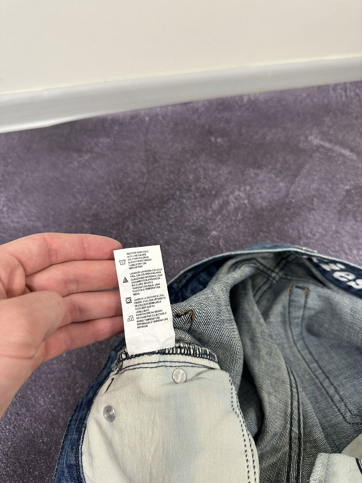 Dickies Vintage Dickies Distressed USA Faded Opium Work Hype Jeans Size US 34 / EU 50 - 14 Thumbnail
