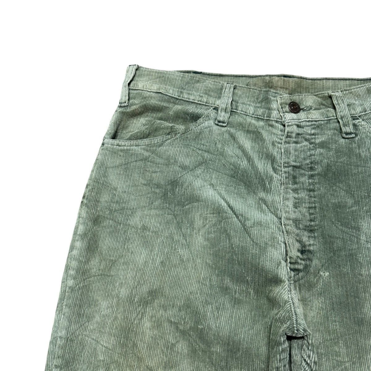 Levi's Vintage 70s Levis 646 Corduroy Bell Bottom Jeans Size US 33 - 4 Thumbnail