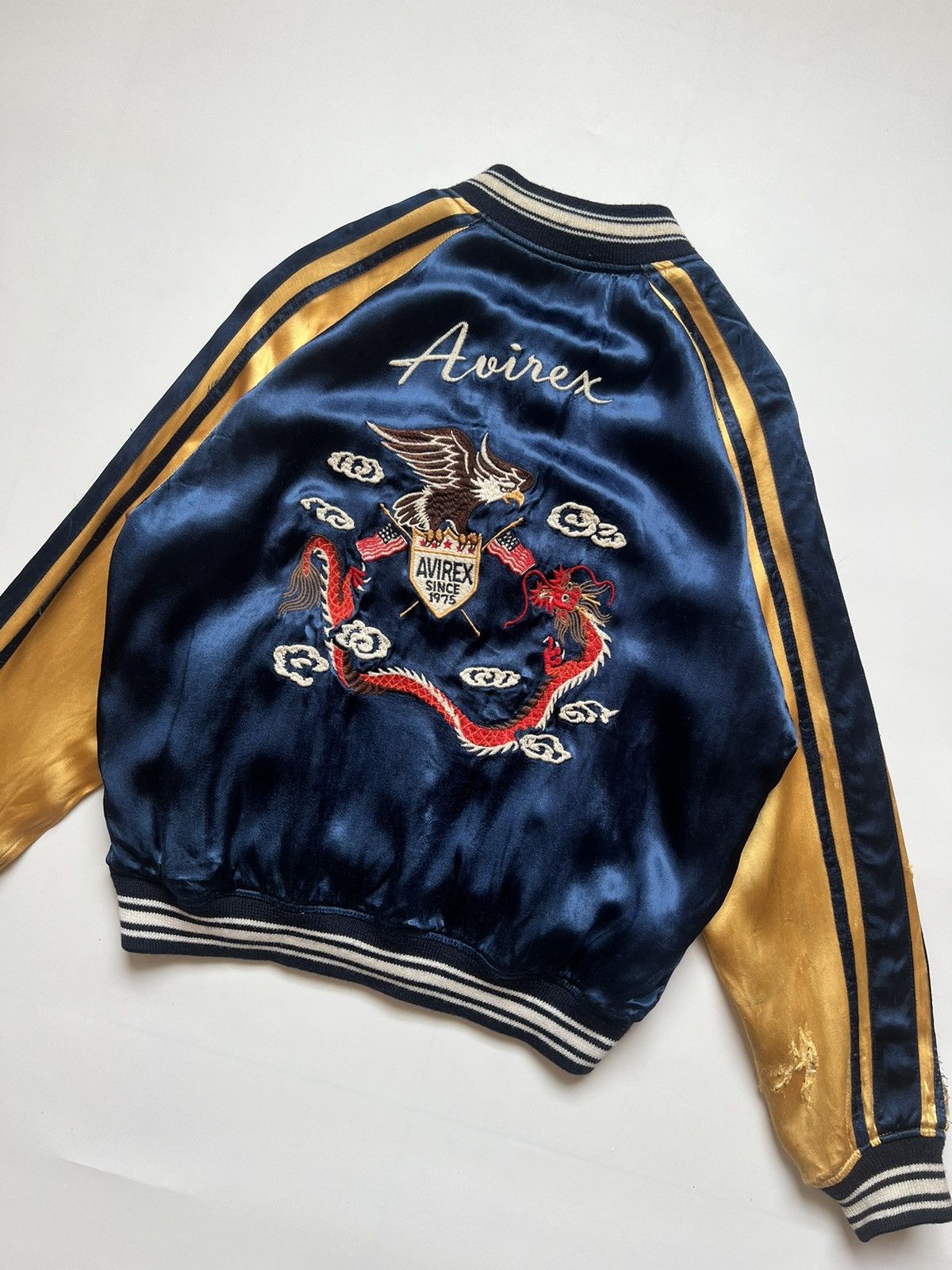 Avirex Rare Avirex Reversible Sukajan Jacket Size US S / EU 44-46 / 1 - 9 Thumbnail