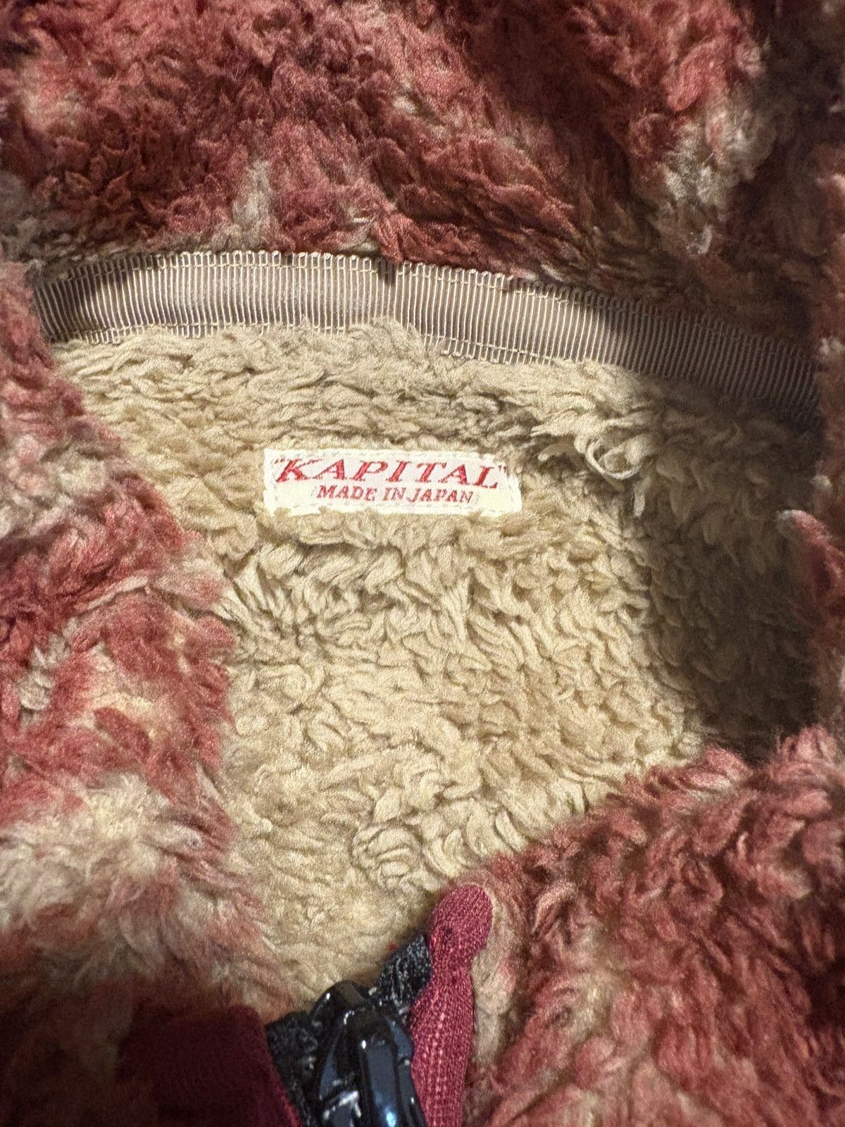 Kapital Kapital Java Kasuri Fleece Jacket Size US M / EU 48-50 / 2 - 3 Thumbnail